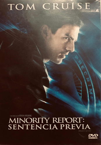 Dvd Doble Tom Cruise Minority Report Sentencia Previa
