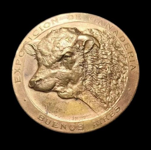 Medalla Sociedad Rural Argentina - Jorge María Lubary - 691