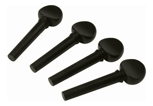 Anton Breton Vp-140 Violin Tuning Pegs Ebony 1/2 Set Of 4