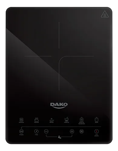 Cooktop Dako 1 Boca Por Indução Fogão Portátil 220v 2000w