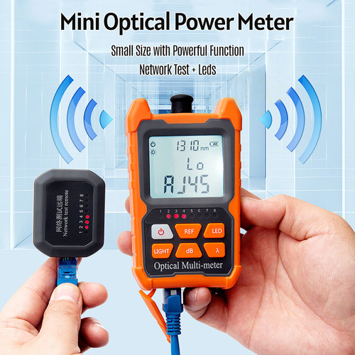 Medidor De Potencia Óptica Mini Portátil Red De Fibra Óptica