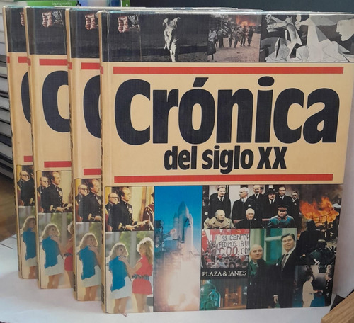 Crónica Del Siglo Xx  -  4 Tomos - Plaza & Janes  