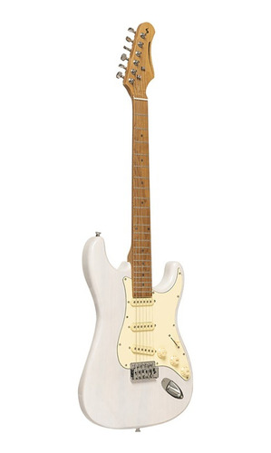 Guitarra Electrica Stagg Ses55whb Vintage Stratocaster Blanc