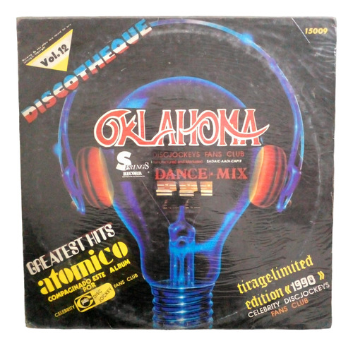 Oklahoma Discotheque Pato C Atomico Vol 12 Disco De Vinilo 