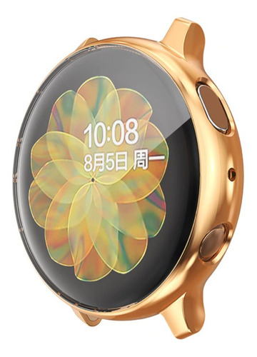 Capa Proteção Tela P Samsung Galaxy Watch Active 2 44mm Rose