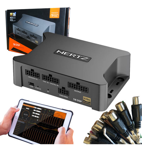 Processador Audio Hertz S8 Dsp Bluetooth 8ch+ Brinde