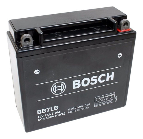 Bateria Moto Bosch Yb7bl-a = 12n7a-3a Honda Storm