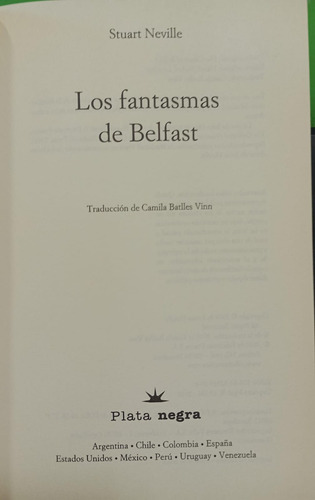 Los Fantasmas De Belfast - Stuart Neville