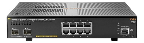 Switch De Acceso Poe+ De 8 Puertos Y 2 Sfp+ De Aruba