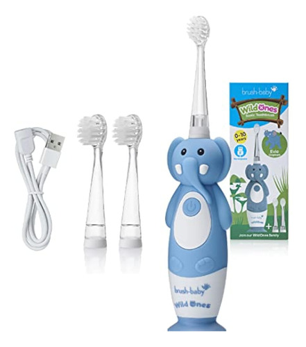 Brush-baby Wildones - Cepillo De Dientes Electrico Recargabl