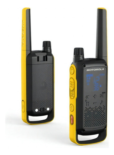 Walkie-talkie Motorola Talkabout T470 de 2 radios y frecuencia 22 - amarillo/negro