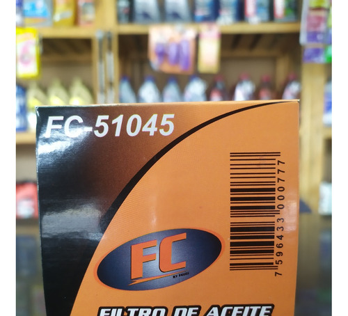 Filtro De Aceite Fc-51045 Silverado Trailblazer 51522 