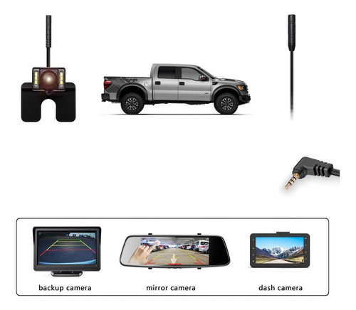 Cable De Extension Para Camara De 5mm Macho A Hembra