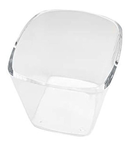 Cubo De Acrílico Transparente Para Basura.marca Pyle