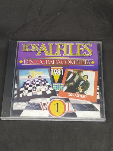 Cd Los Alfiles Discografia Completa 1981 Vol 1  Supercultura