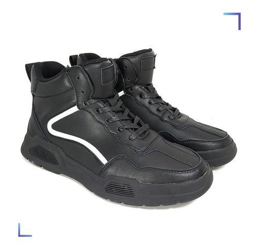 Imagen 2 de 9 de Zapatillas Brook Kevingston Hombre Botita Urbana Liviana