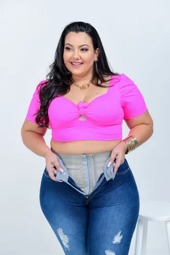 Calça com cinta plus size sales