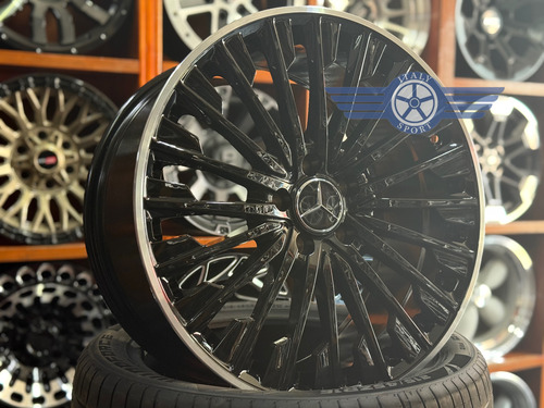 4 Rines 19 Deportivos 5-112 Mercedes Benz Audi Vw Leon Cupra Machine Black