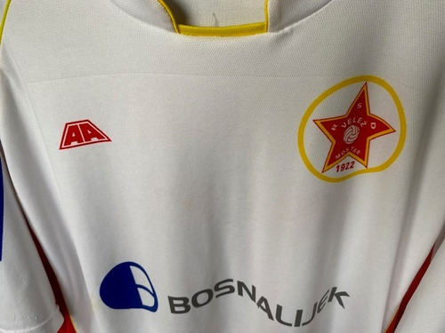 Camiseta Velez Mostar De Bosnia, Usada En Cancha, Impecable!