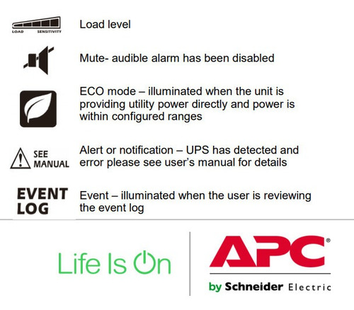 Ups Apc On-line Srv3kra 3000va 3kva 2400w 6 Tomas 120v Rack