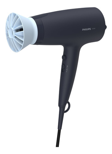 Secadora de cabello Philips 3000 BHD360 negra 220V - 240V