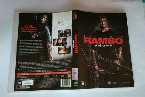 Rambo Até O Fim Dvd Original - Sylvester Stallone