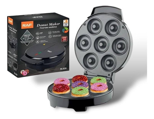 Maquina Para Mini Donas Rosquilla Antiadherente Donuts Maker