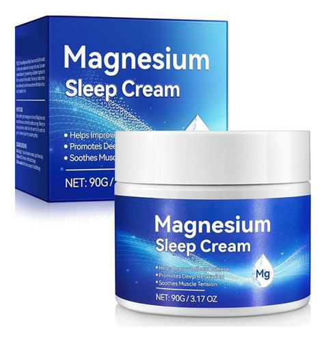 Crema Para Dormir Con Magnesio, Crema Tópica De Magnesio
