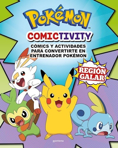 Comictivity (colección Pokémon): Cómics Y Actividades Para Convertirte En Entrenador Pokémon, De The Pokemon Company., Vol. Unico. Editorial Montena, Tapa Blanda En Español, 2023