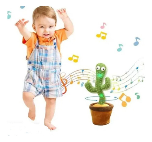 Juguete Cactus Bailarín Con Música