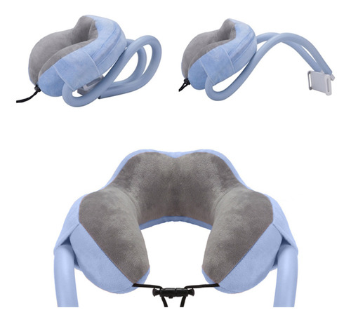 S Almofada De Pescoço Com Suporte Para Telefone,