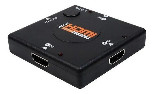 Switch Selector Hdmi 3 A 1 1080p Para Tv Dvd Consola Pc 
