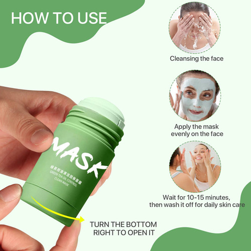 Mascarilla De Té Verde K En Barra Poreless Deep Cleanse Stic