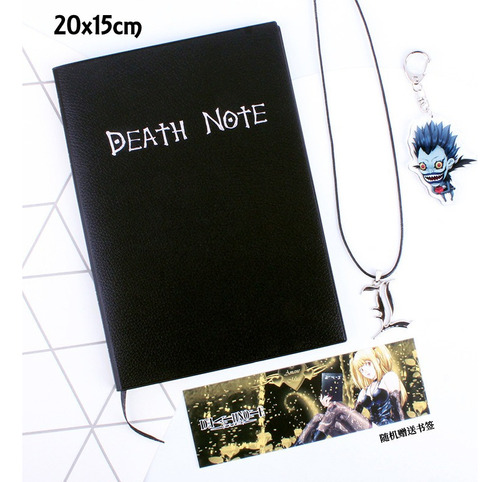 Death Note - Pequeño+pluma+collar+llavero