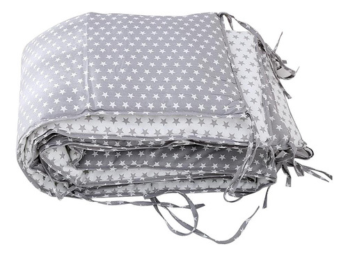 Cama De Bebé Parachoques Transpirable Lavable Forro De Cuna