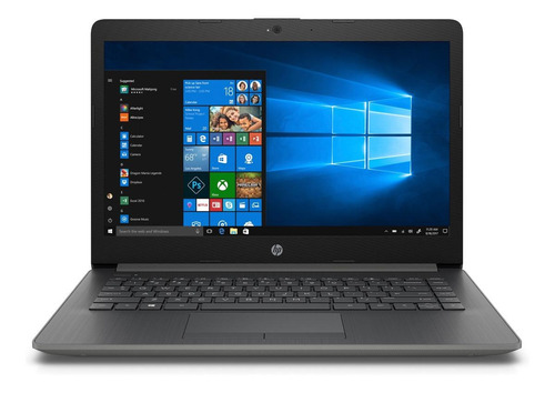 Notebook HP 14-ck0010la gris 14", Intel Core i3 7020U  4GB de RAM 1TB HDD, Intel HD Graphics 620 1366x768px Windows 10 Home