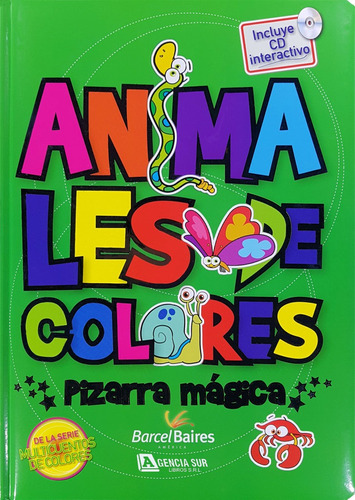 Animales De Colores, Pizarra Para Aprender A Dibujar