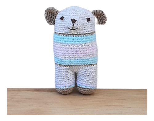 Peluche Osito Bipedo Amigurumi Tejido Crochet