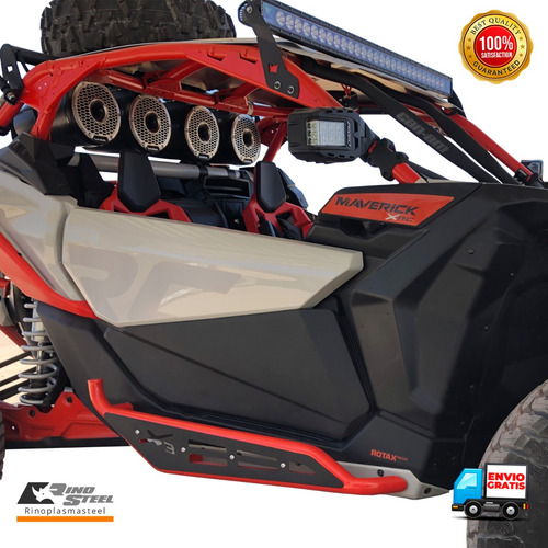 Rock Slider Para Can Am Maverick X3 Dos Plazas Mod 2018-2021