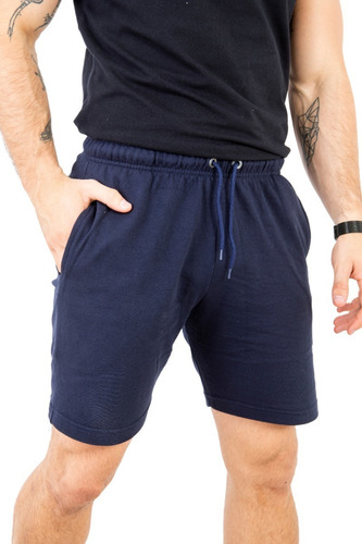 Imagen 2 de 2 de Jogging Bermuda Hombre Deportivo Rustico Premium Olegario