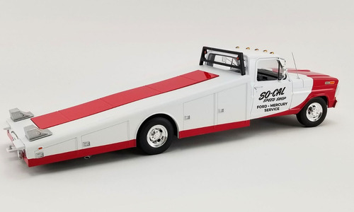 Imagen 2 de 6 de Ford F-350 Acme Shelby Cobra Camion Rampa Escala 1:18