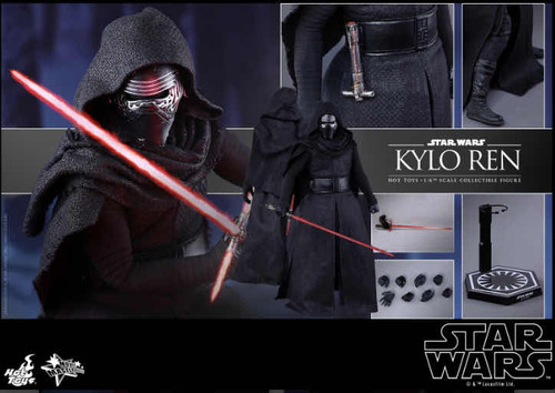Kylo Ren 1/6 Star Wars Force Awakens Hot Toys Original