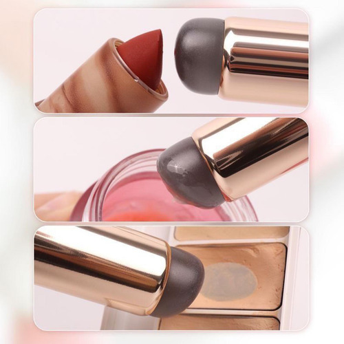 Cepillo De Labios De Silicona, Cepillo De Crema De Rojo