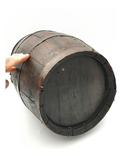 Barril De Madera Tonel De Vino Antiguo - Bar (Usado)