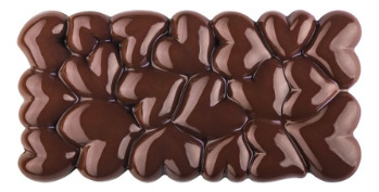 Molde Silicona Tableta Corazones Repostería Chocolate Cocina Sin Eleccion