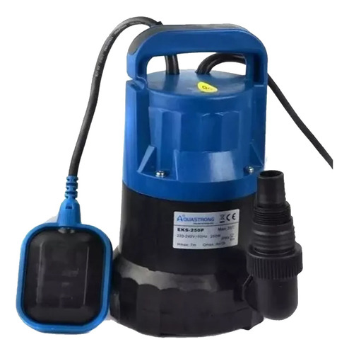 Bomba Sumergible Agua Limpias 0,3hp 50hz Plastica Aquastrong