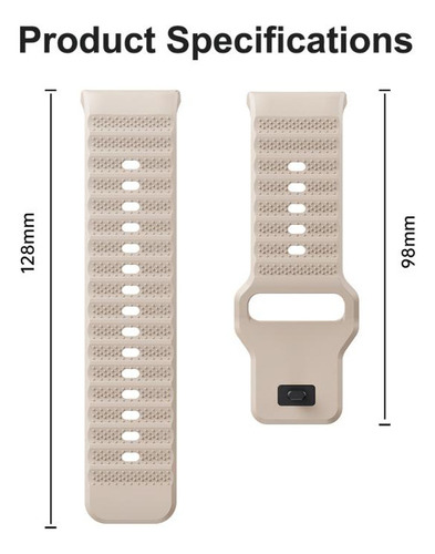 Correa De Reloj De Silicona Con Puntos Azules Para Huawei Wa