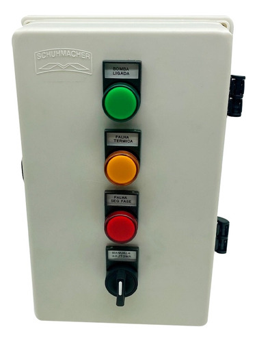 Painel Poço Artesiano Bomba Até 3cv 220v Tri C/ Bóia E Rele
