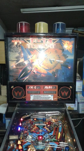 Flipper Pinball Tom Cat F14 Unico Por Su Estado. (Usado)