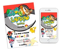 Comprar Kit Imprimible Pokemon Pikachu Con Textos Editables Completo